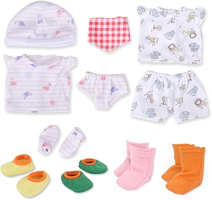 Amazon Com Wakaofeeling Baby Doll Clothes Shoes For 10 11 12 Inch Alive Dolls Include Bibs Mittens Socks Accessories Set Toys Games Amazon Com Wakaofeeling Baby Doll Clothes Shoes For 10 11 12 Inch Alive Dolls Include Bibs Mittens Socks Accessories Set Toys Games