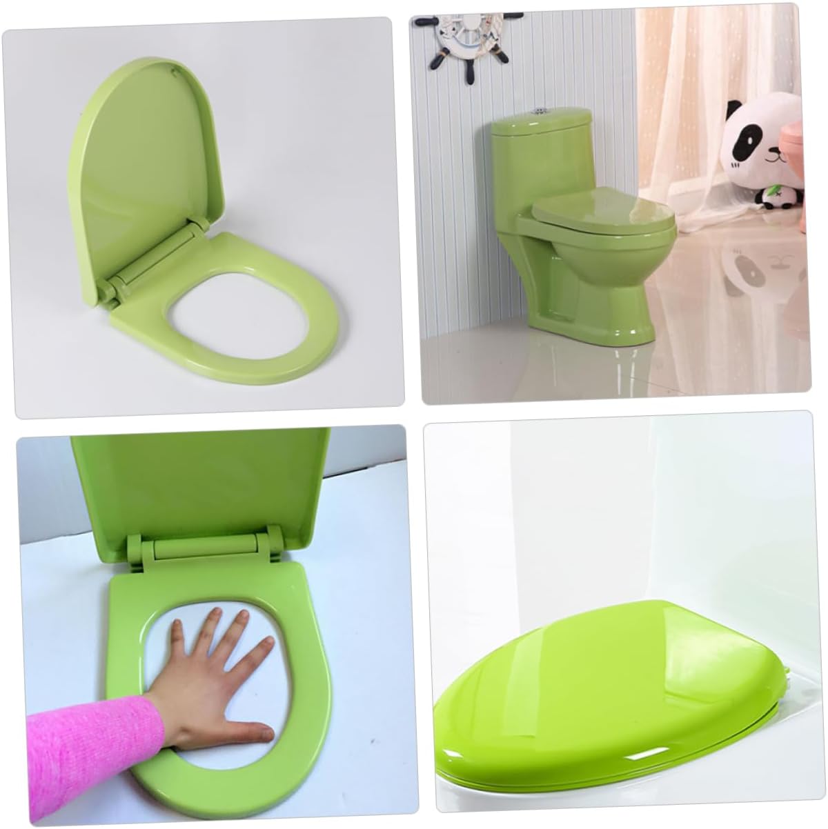 GLEAVI Portable Potty Training Seat for Non Skid Design Toilet Seat Easy to Assemble Suitable for Home and Travel Use Ergonomic and Sanitary