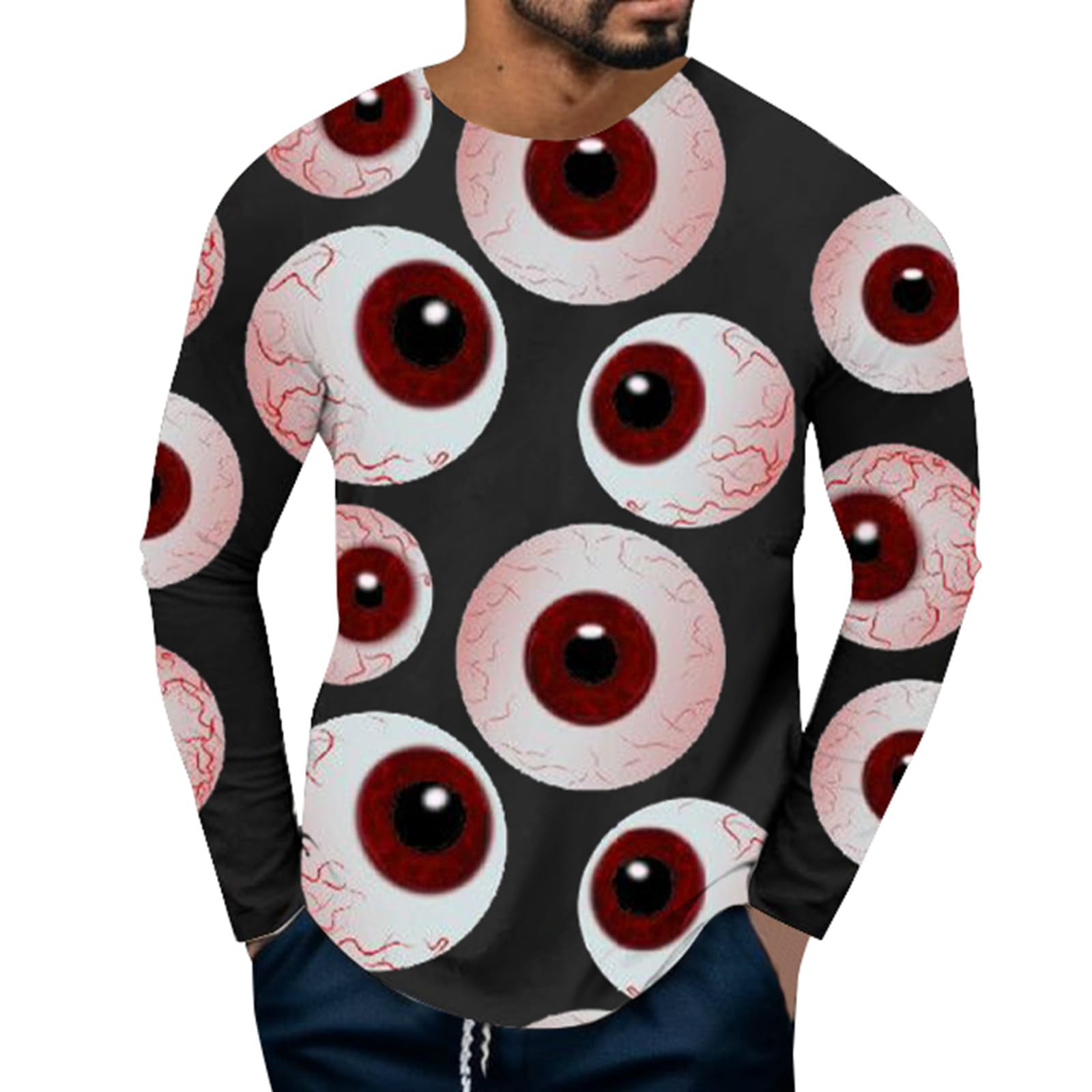 T Shirts for Men Breathable Long Sleeve Casual Regular Fit Thermal Athletic Tees True Comfort Trendy Tops