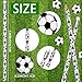 Moncinday 60PCs Soccer Pencils and Erasers for Kids - Wooden Pencils for Themed Birthday Party Favors, Students Stationery, Party Reward, School Office Supplies