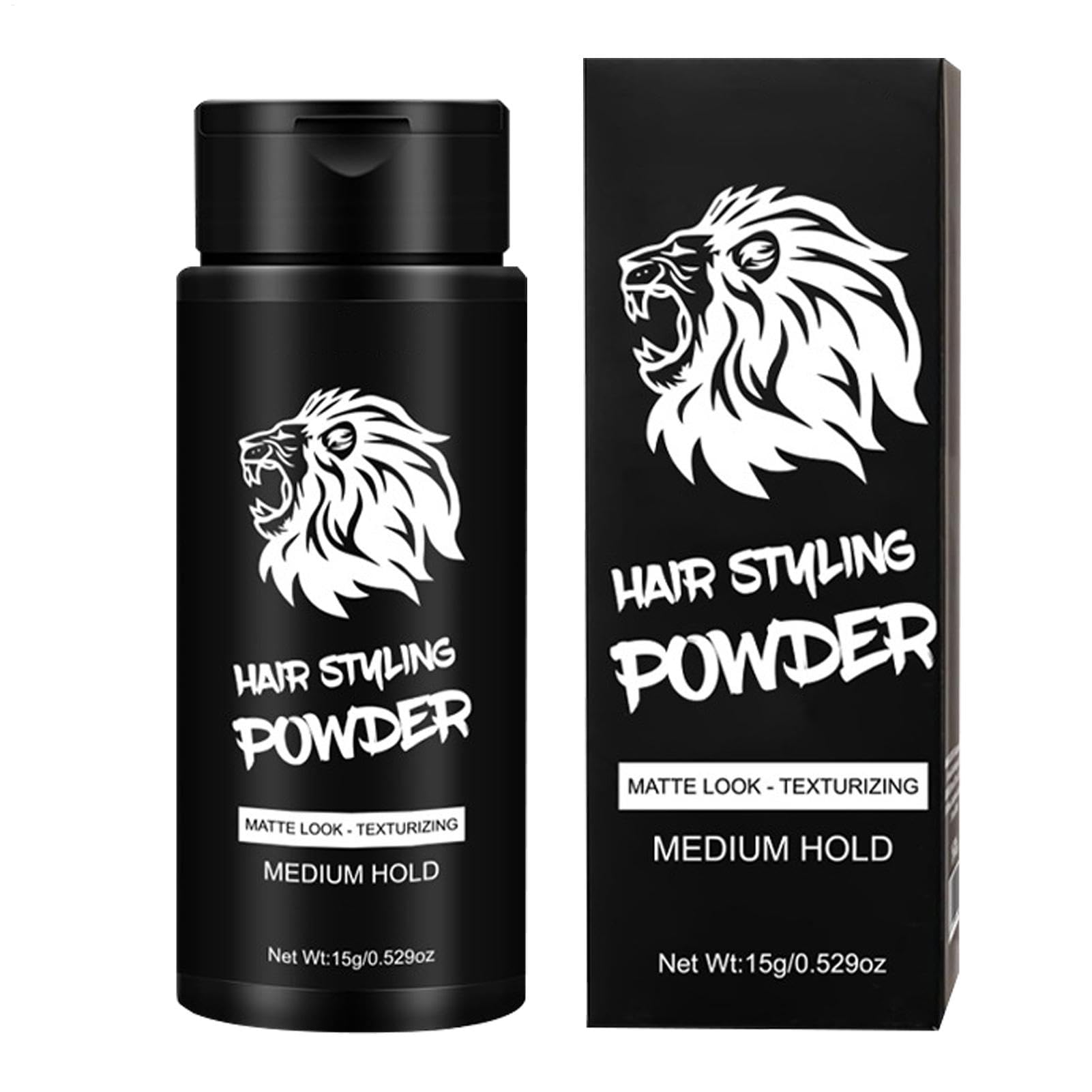 Hair Styling Powder - Hair Texture Powder Lightweight Volume Boosting Powder Strong Hold Matte Finish Hair Product Long-Lasting
