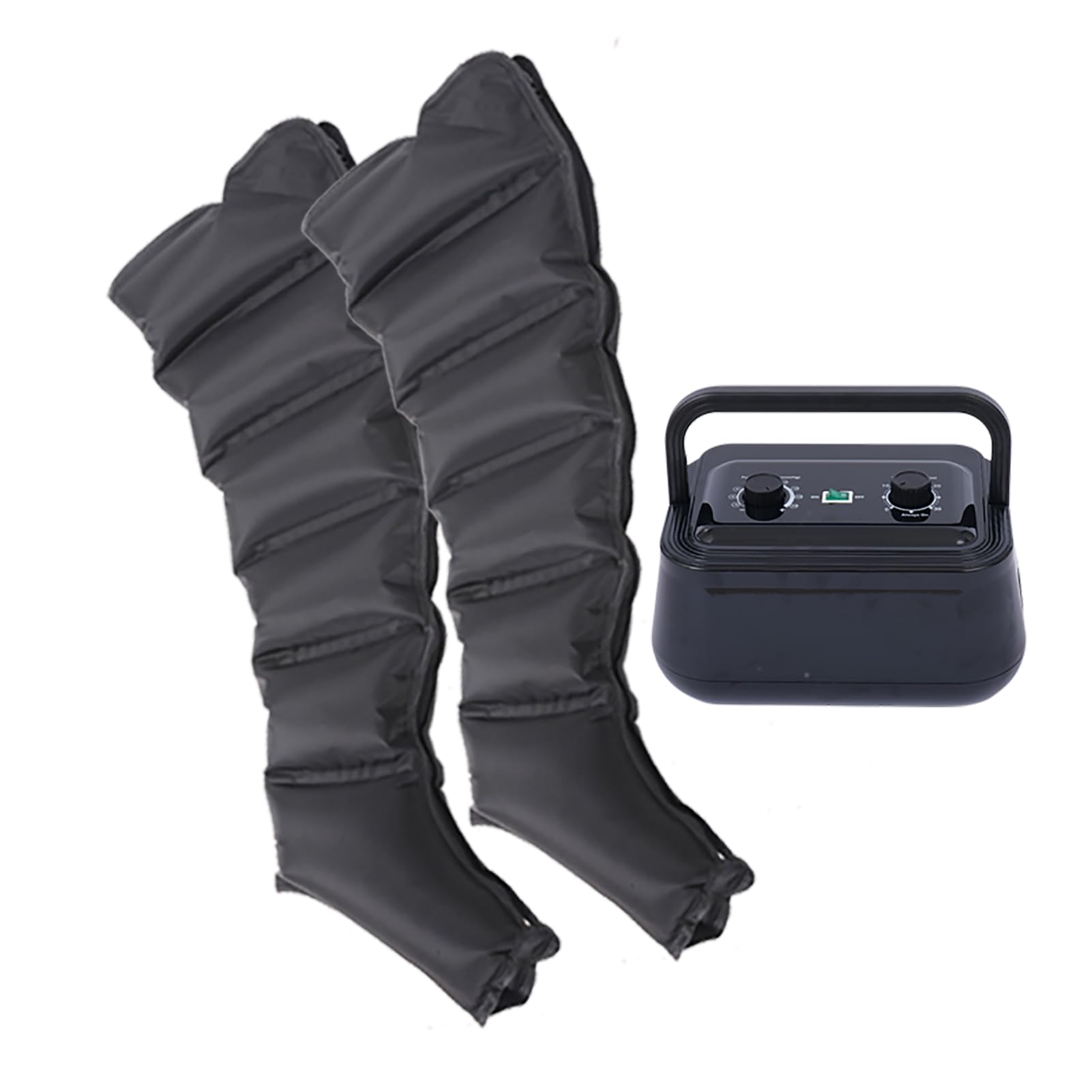 Macchina massaggiante elettrica a compressione d'aria, strumento per il rilassamento di tutto il corpo, vita, braccia e gambe con 6 cavità, trattamento del lipedema alle gambe, massaggiatore
