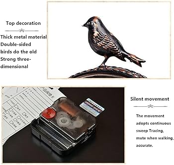 Amazon.co.jp: 置き時計、ヴィンテージサイレントベッドサイドデスク Amazon.co.jp: 置き時計、ヴィンテージサイレントベッドサイドデスク