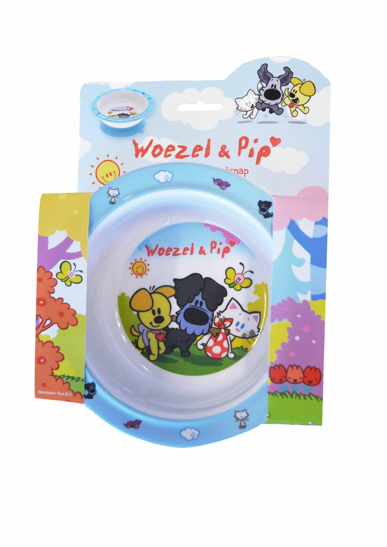 Woezel and Pip Suction Plate (Blue)