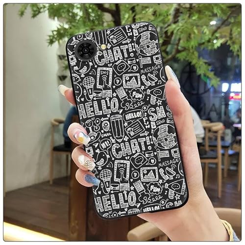 Phone Case Compatible with ZTE Nubia S2E/S2R/S2 Lite, Shockproof Cute Silicone Full wrap Anti-knock Waterproof Design Back Cover