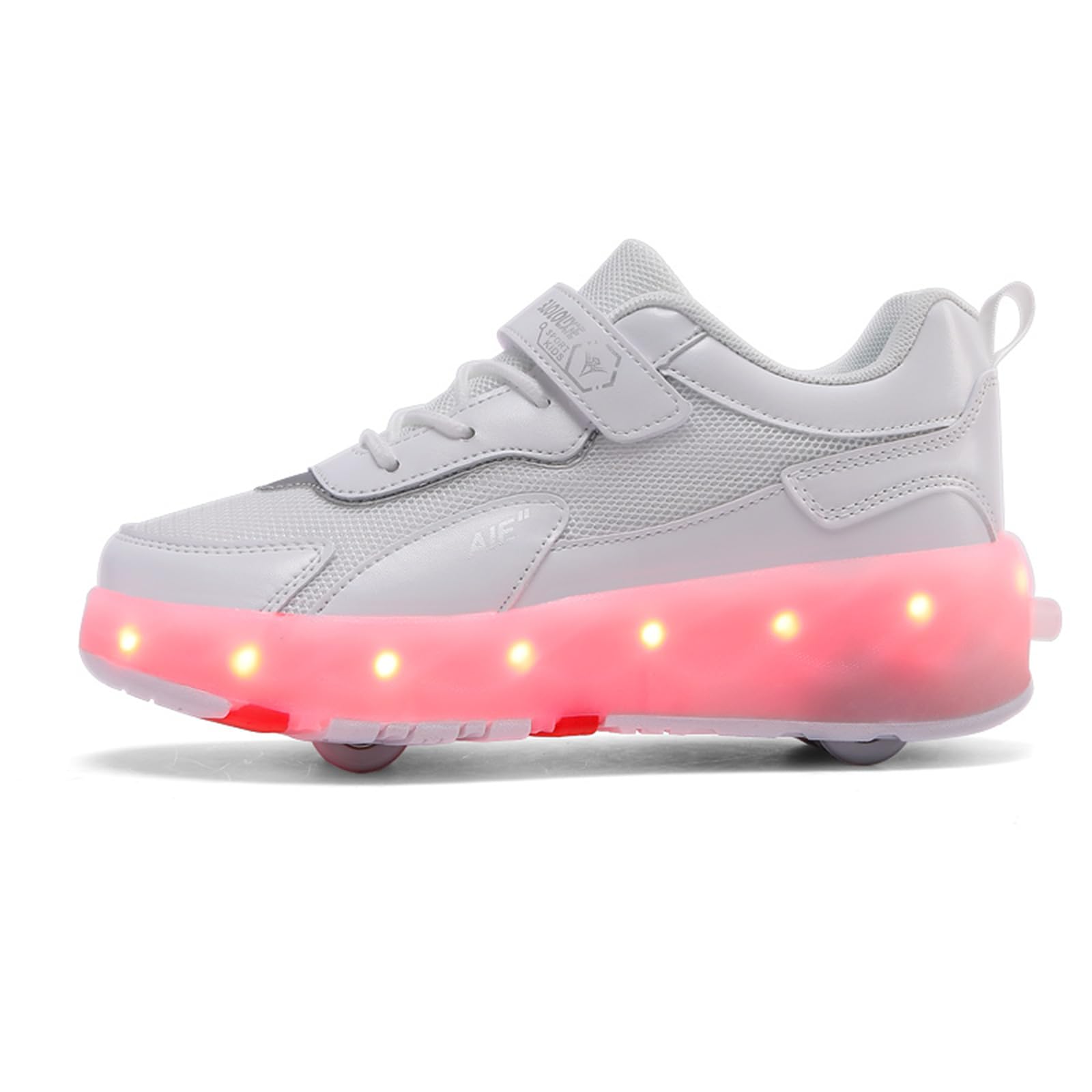Mateju Scarpe con Rotelle Bambino Bambina Sportive Scarpe da Skateboard, Rotelle a Scomparsa Skateboard Sneakers Scarpe da Ginnastica da Pattini per Adulto Donna Uomo 29-43 EU