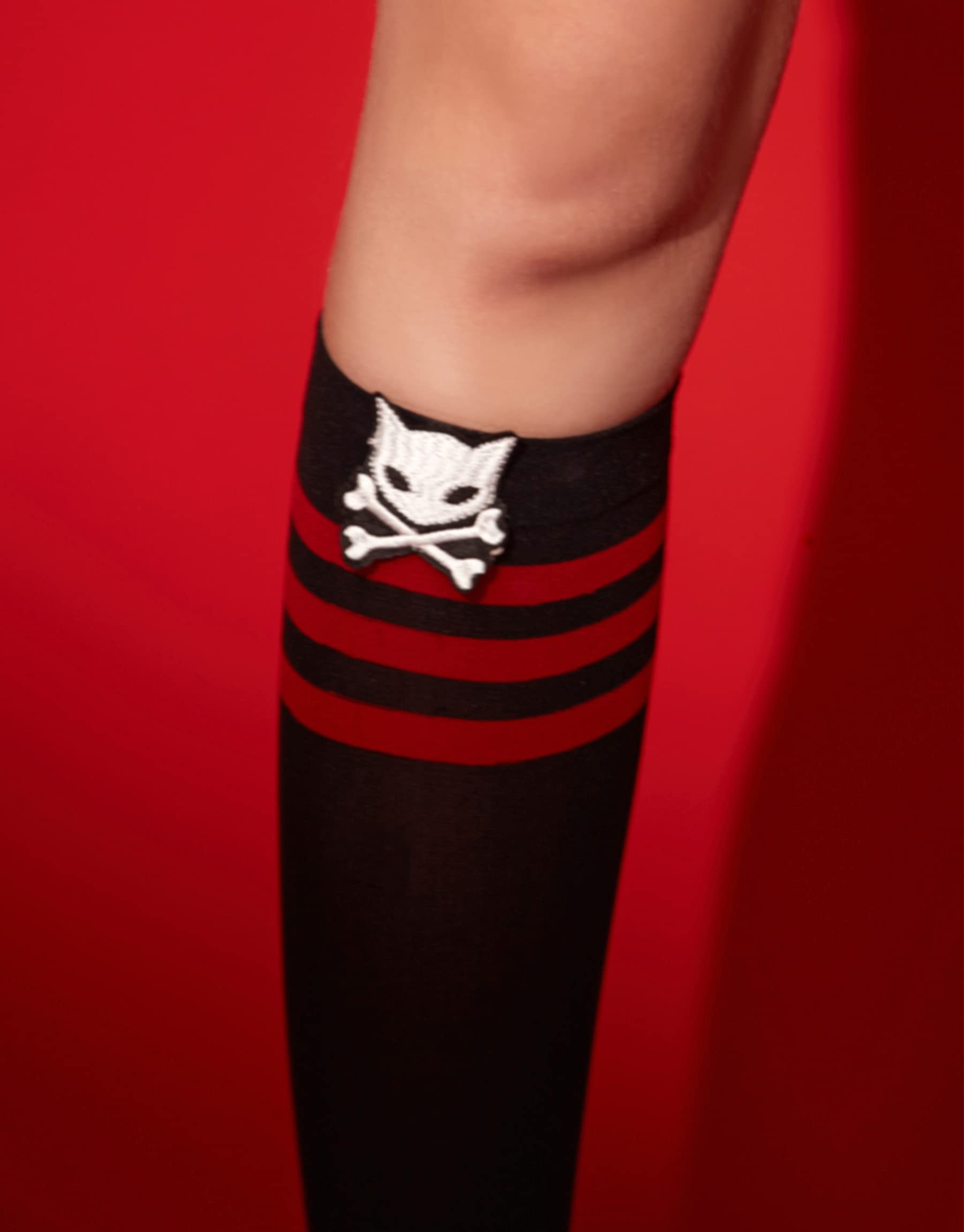 Emily the Strange Girls JK Sailor Uniform Halloween Cosplay Costume with Stockings