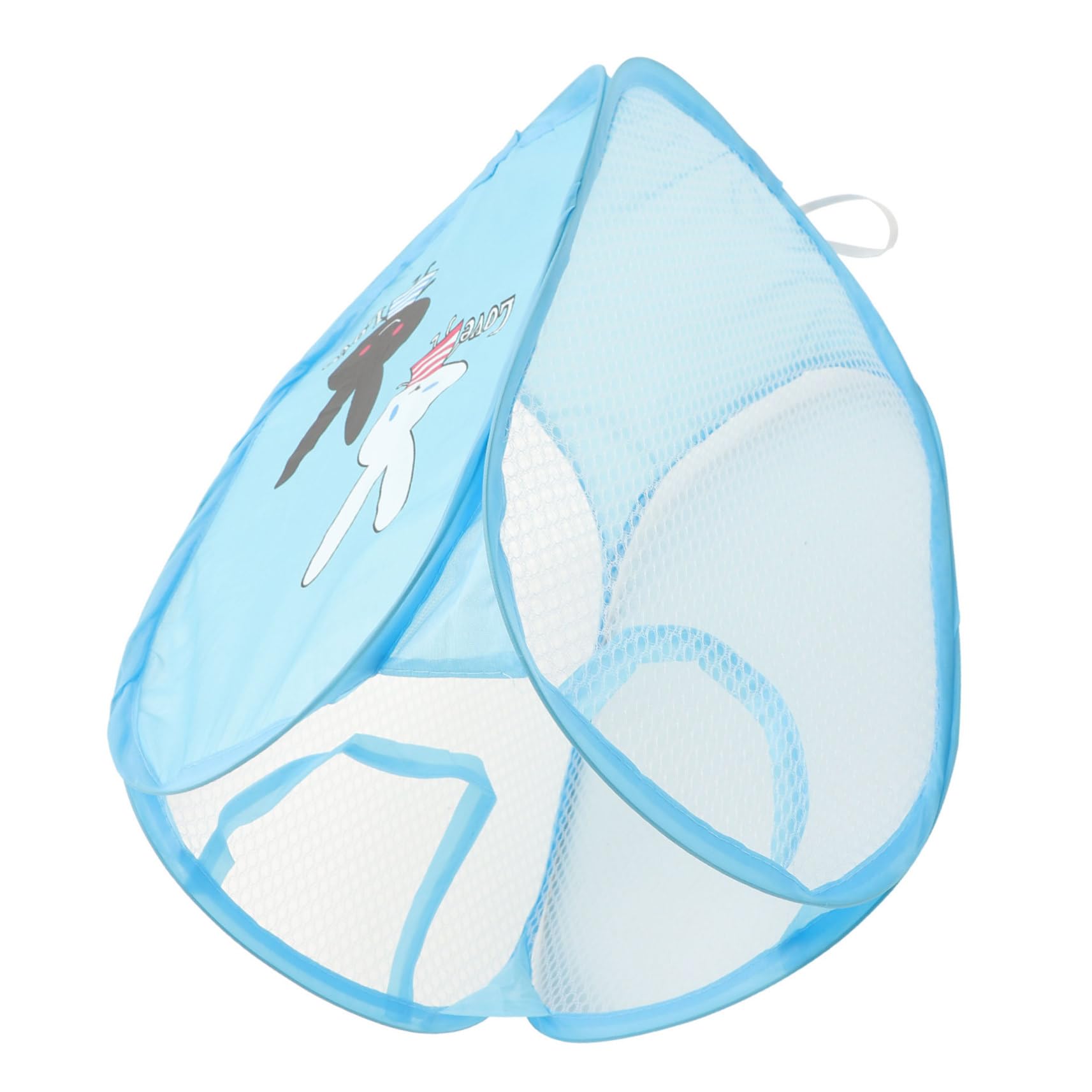 Panier à linge et bac de rangement pour jouets avec poignées solides x3