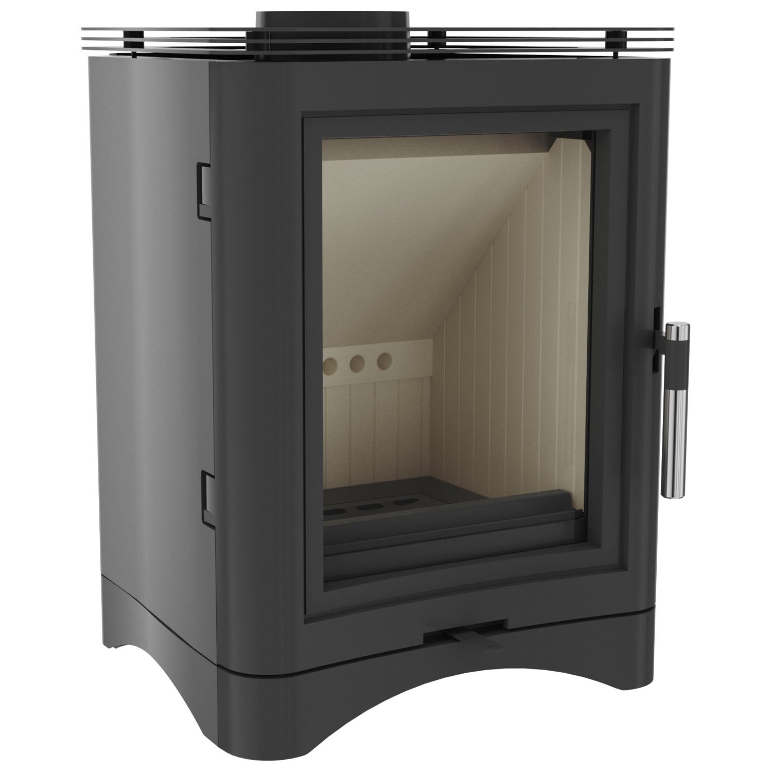 KRATKI Stufa a legna in ghisa KOZA K5 7 kW Ø130 A ECODESIGN BImSchV 2 5,5