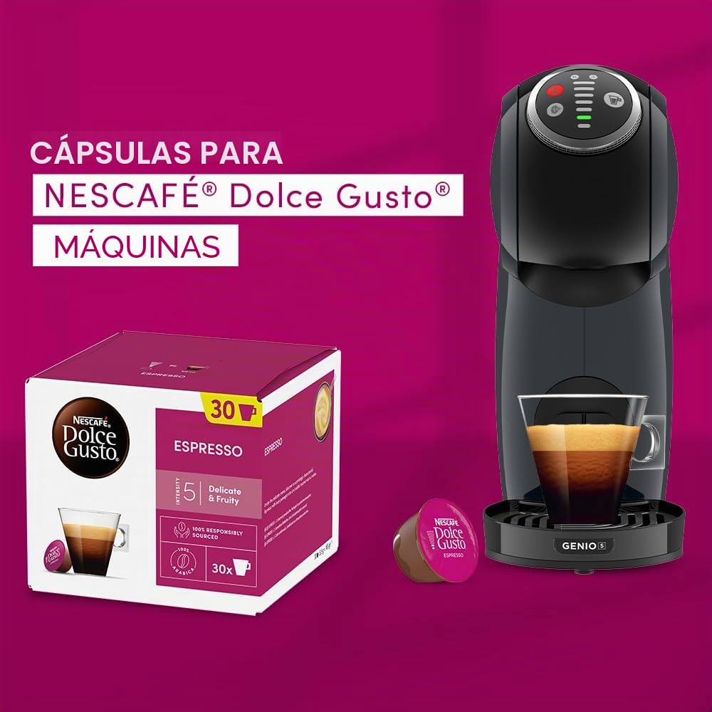 Dolce Gusto Cápsulas Nescafe Espresso Cápsulas, 165 g