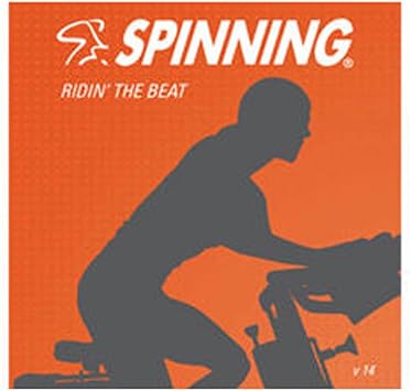 Spinning Unisexs Volume 14 Ridin The Beat Exercise Music Cd, Orange, Size