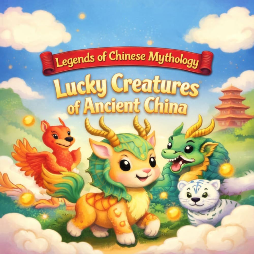 Lucky Creatures of Ancient China: Mythical Creatures and Chinese Folklore for Kids (Legends of Chinese Mythology)