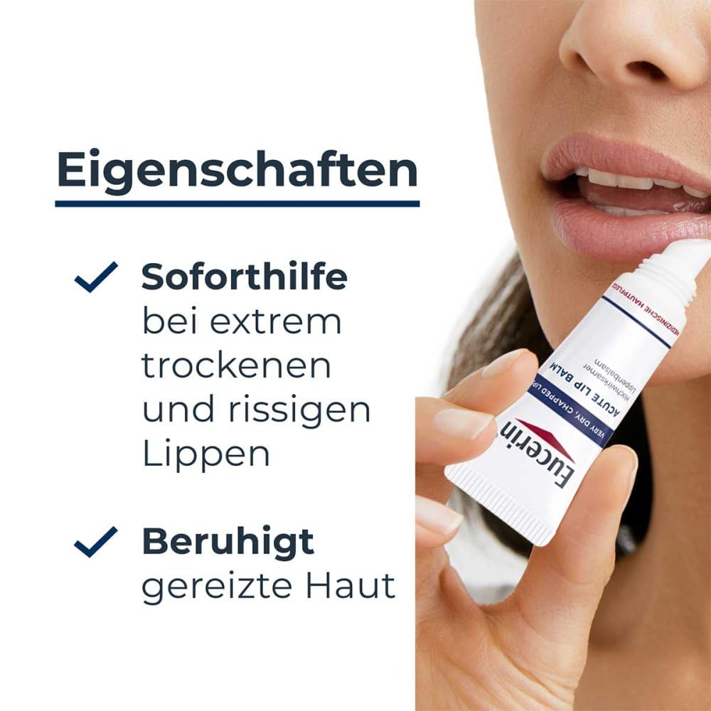 Eucerin TH Acute Lip Balm 10 ml, White - Image 3