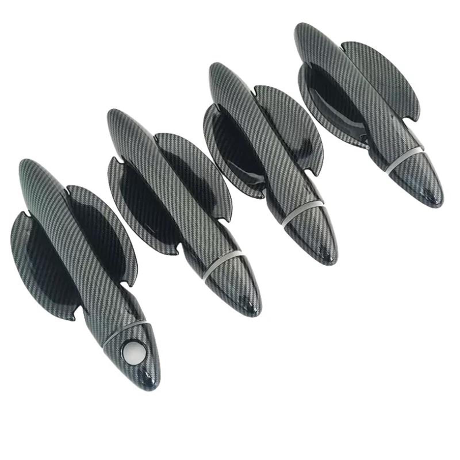 Hjkdsz Style6 Car Door Protection For Hyundai For Tucson For Ix35 2009-2014 Chrome Car Door Handle Cover Bowl Sticker Styling Auto Accessories(Style6)