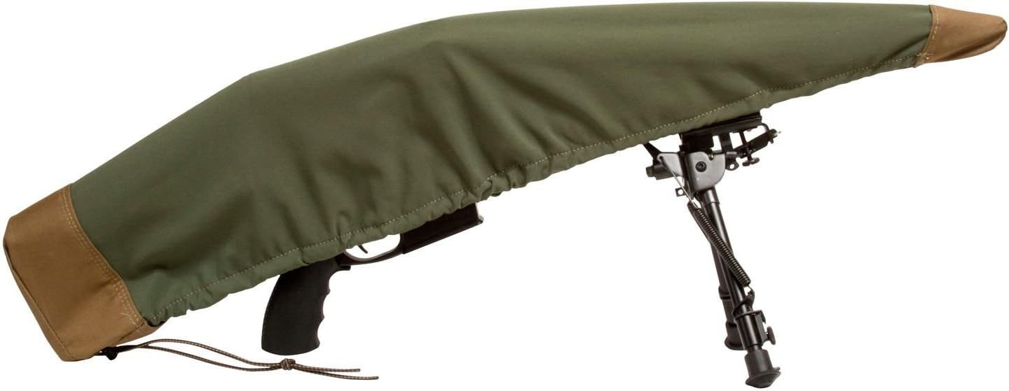 Sentry Armadillo Rifle Water Resistant Firearm Cover, Moss Green, 19DC03MG