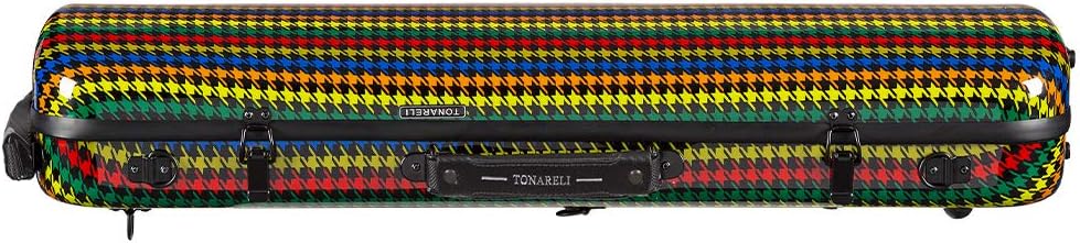 TonareliViolin Oblong Fiberglass Case- Malibu Special Edition VNFO 1015 4/4