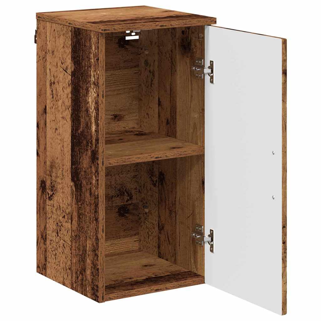 vidaXL Badezimmerschrank Altholz 30 x 31,5 x 61 cm
