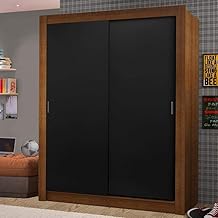 Guarda-Roupa Solteiro Madesa Dallas 2 Portas de Correr 2 Gavetas