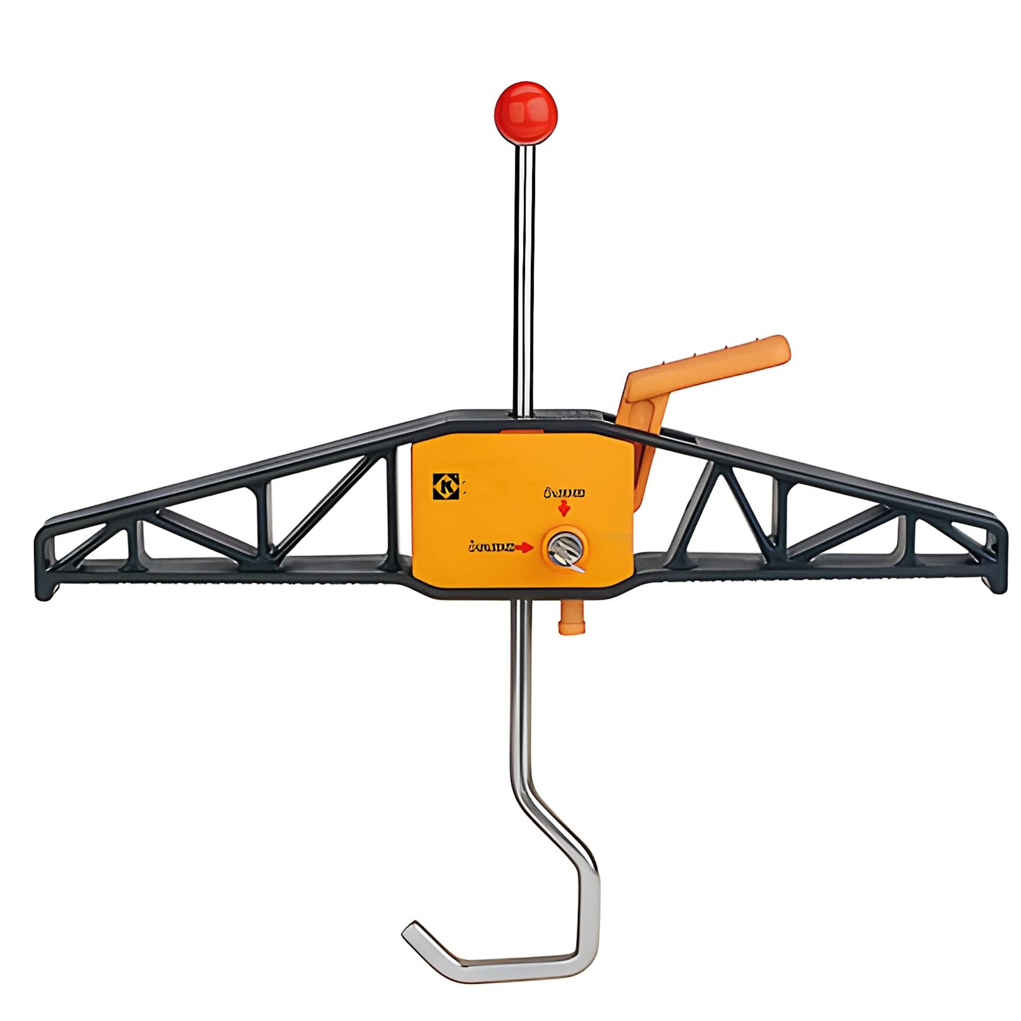 Bricoloco Sistema antifurto per fissaggio sicuro delle scale sulle barre dei veicoli – Kit 2 Pezzi di fissaggio antifurto per furgoni, auto, camper e veicoli industriali