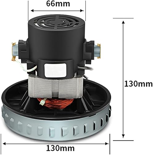 Miniatura 2 de Motor de aspiradora universal de 220 V 1200 W, 5.118 in de diámetro, compatible con Karcher, compatible con Philips, compatible con Midea Rowenta,