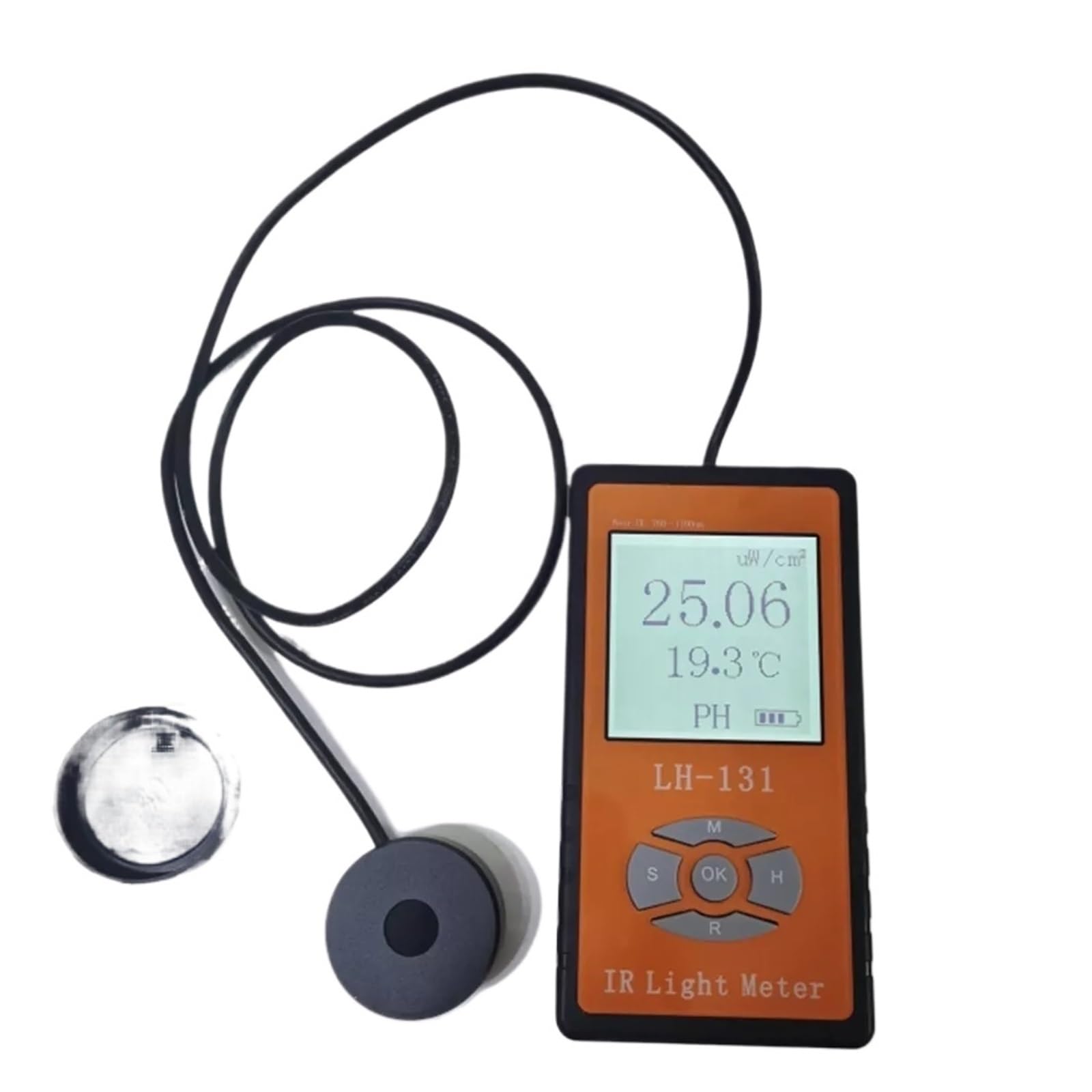 Misuratore di intensità luminosa a LED, misuratore luce a infrarossi, potenza irradiazione, radiometro