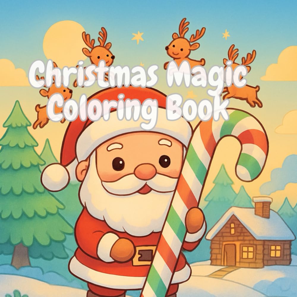 Christmas Magic Coloring Book