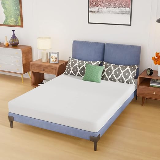 Full Size Mattress,6 Inch Base Foam Mattress in a Box