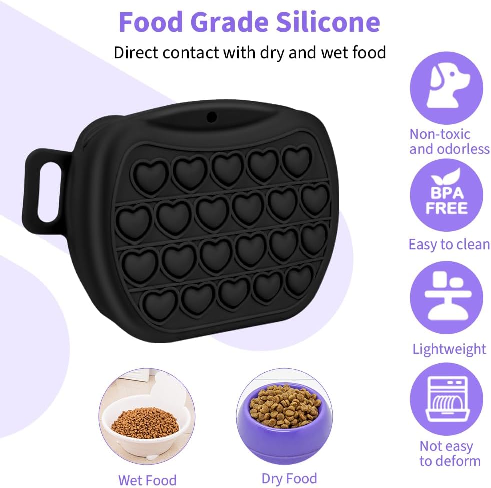 Détail du sac en silicone Adiwo avec fermeture magnétique