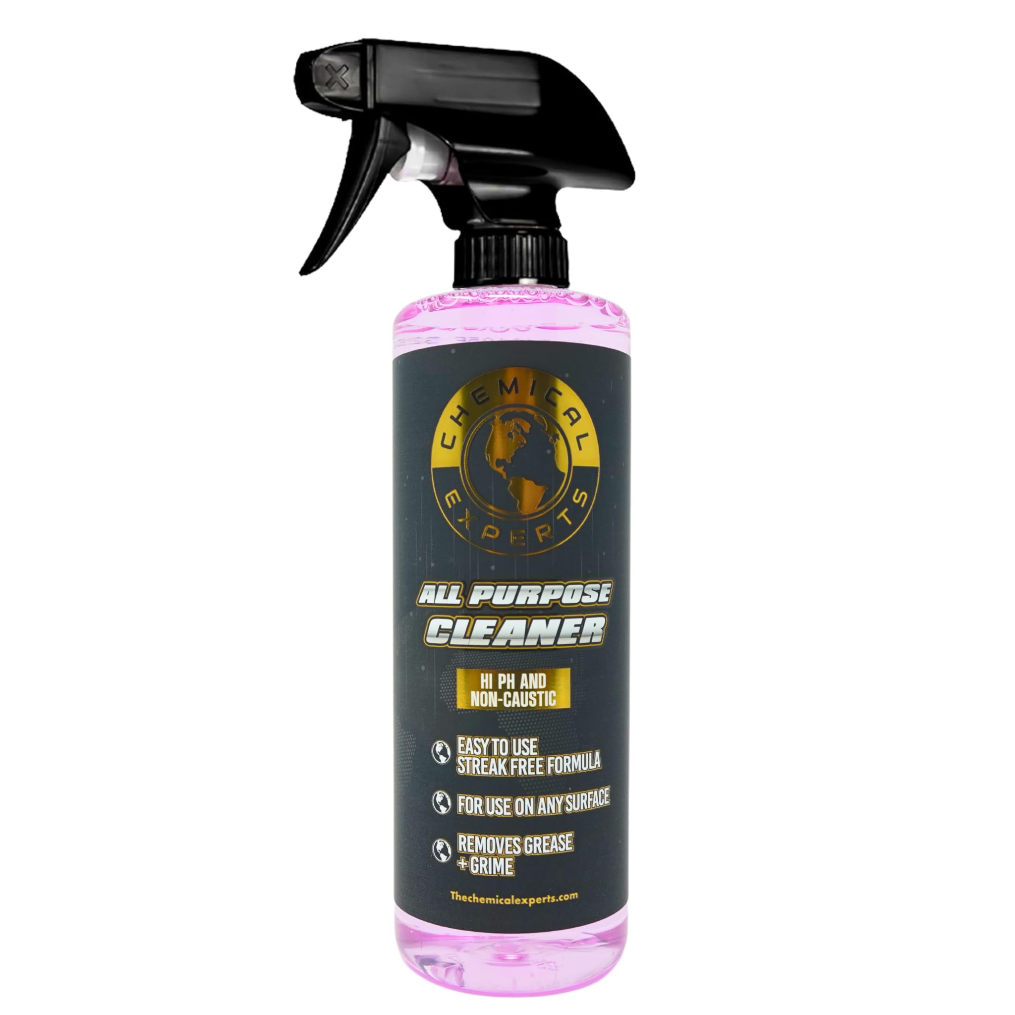 16oz All-Purpose Cleaner – Powerful pH-Balanced Formula for Interior & Exterior, Safe on Leather, Vinyl, Plastics, Metals – Effortlessly Lifts Grime, Road Tar & More