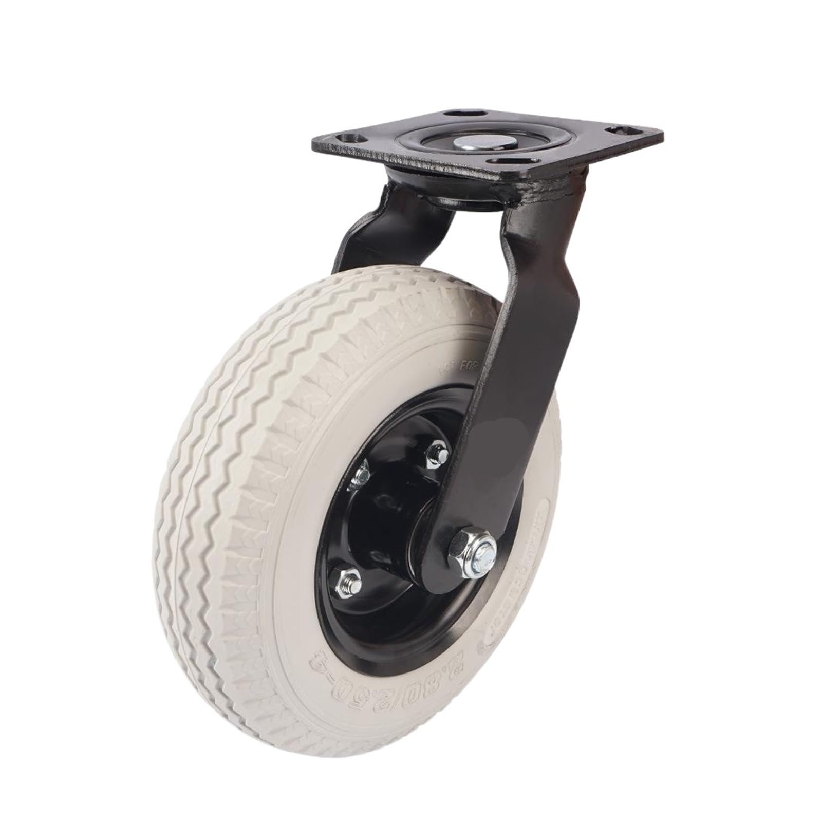 Roue universelle en mousse de polyuréthane de 8 pouces haute densité抗冲击