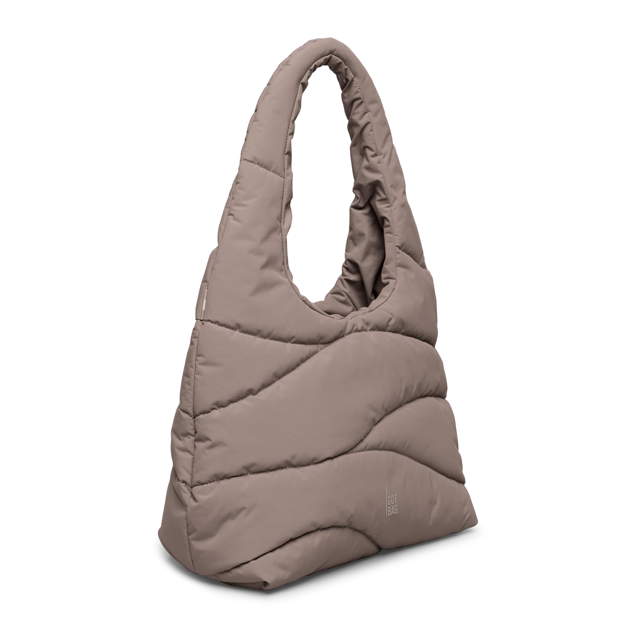GOT BAG WAVY PUFFER Borsa a Spalla Donna - Borsa Puffy Leggera in Nylon Riciclato - Trapuntata, Sostenibile e alla Moda