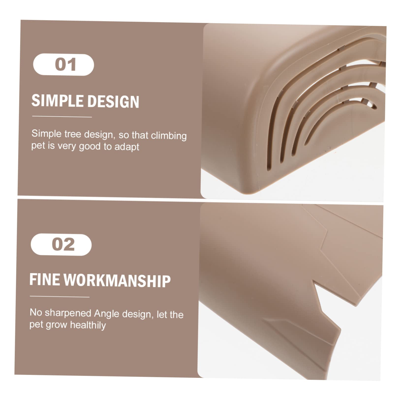 Angoily 2pezzi Caverna Decorativa Artificiale Per Rettili Plastica Rifugio Per Rettili e Ragni Design Unico e Resistente Soluzione Per Terrari e Decorazione Per Animali Domestici Materiale