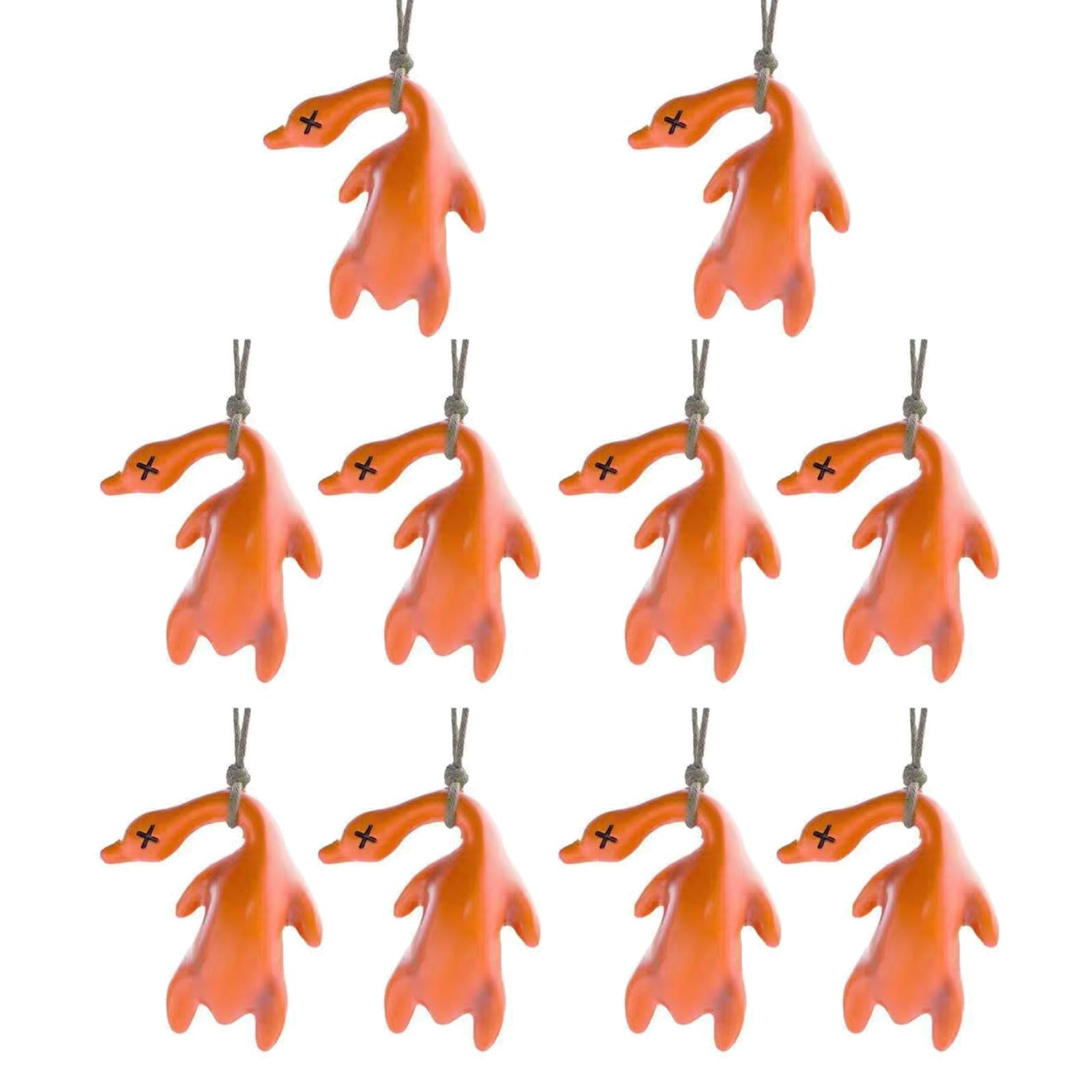 10Pcs Sunlight Color Changing Roast Ornaments Creative Car Mirrored Hanging Decoration for Indoor and Outdoor Use Auto Decoration