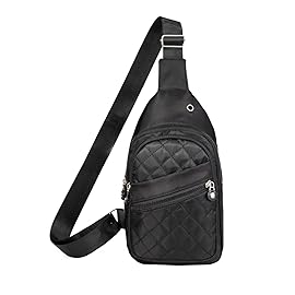 EVANCARY Small Sling Bag for Women Men, Sling Backpack Chest Daypack Crossbody Bag for Travel Sports Running Hiking