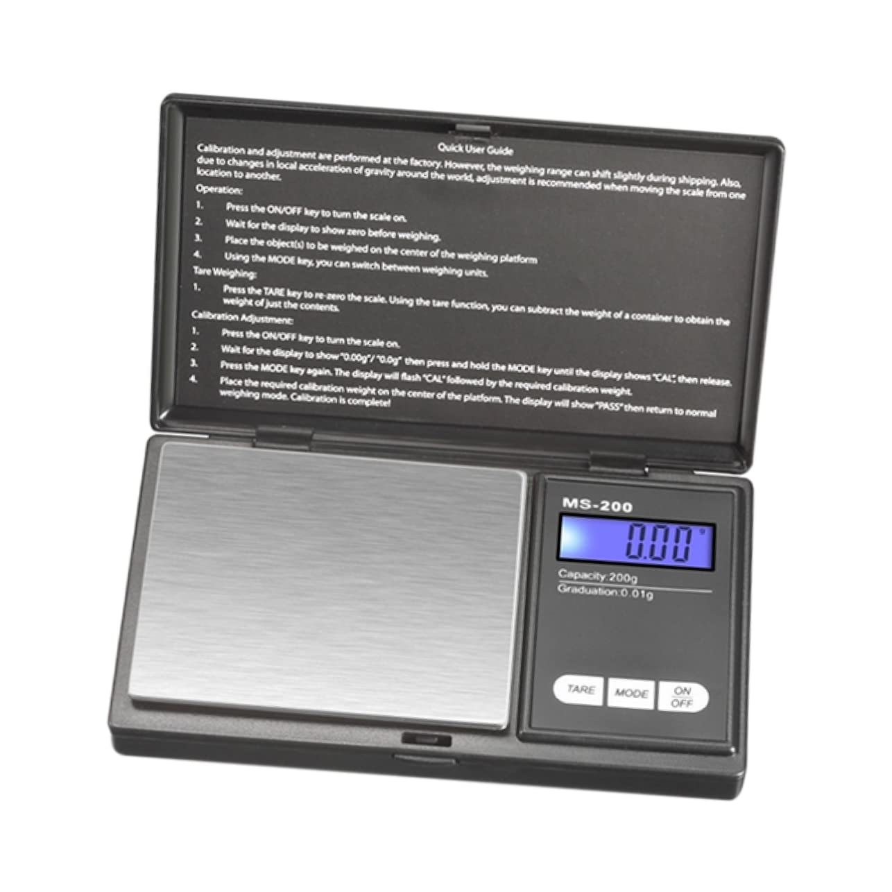 MAGICLULU 3stücke Schmuckwaage Präzisionswaage Digital Tragbare Feinwaage Mit Lcd-display Für Schmuck Münzen Und Materialien Einfache Kalibrierung Und Schutzdeckel