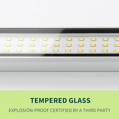 Miniatura 6 de Tubo de luz de taller LED, lámpara a prueba de explosiones de 20W IP67, iluminación de máquina CNC, lámpara de trabajo industrial para torno