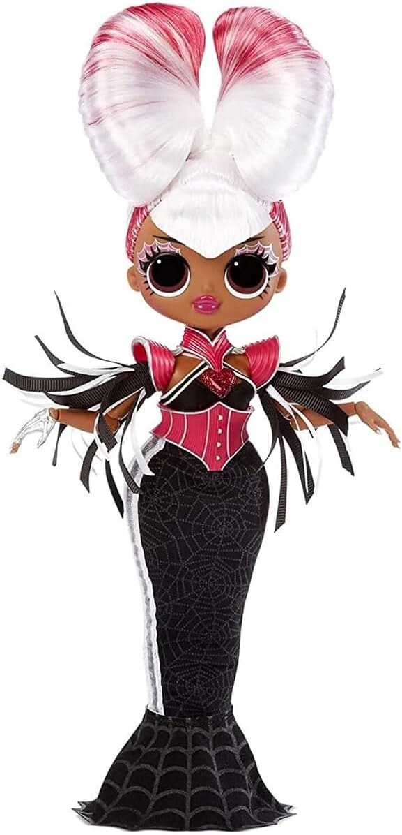 OMG Movie Magic Spirit Queen Fashion Doll with 25 Surprises Including 2 Outfits, 3D Glasses, Accessories and Reusable Playset– Gift for Kids, Toys for Girls Boys Ages 4 5 6 7+ Years