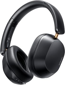 UGREEN HiTune Max5c Wireless Headphones Hybrid Active Noise Cancelling Bluetooth 5.4 ANC Over Ear Earphone, Hi-Res LDAC & Spatial Audio, Clear Call with Mic, EQ & App, 75H Playtime, Dual Connection | Adaptive Active Noise Cancellation