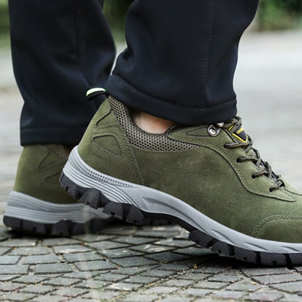 Wygwlg Chaussures De Randonnée Basses pour Hommes, Automne Légères Respirantes Antidérapantes Trekking Trail Sports De Plein Air pour Unisexe-Adultes