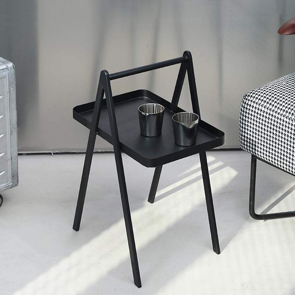 INDIAN DECOR. 45875 Wrought Iron Standing Portable Magazine Storage Rack (Black)-picture-21