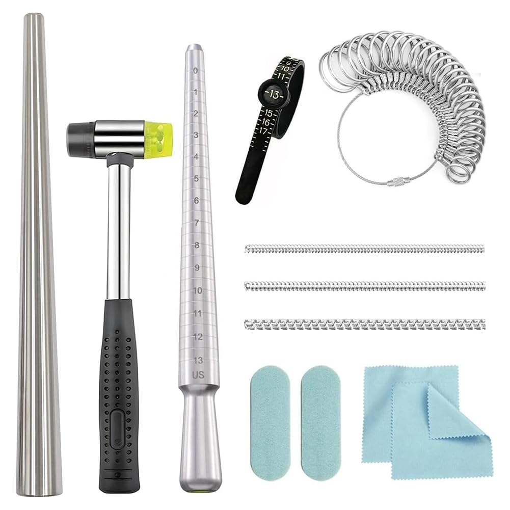 Outil de mesure de la taille des bagues et kit de réparation d'anneau