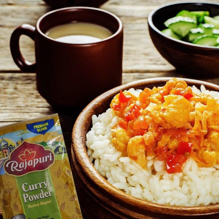 Miniatura 6 de Rajapuri Especias mixtas  Curry suave 3.00 oz  3 onzas  Perfecto para carnes, aves de corral y pescado. Apto para veganos