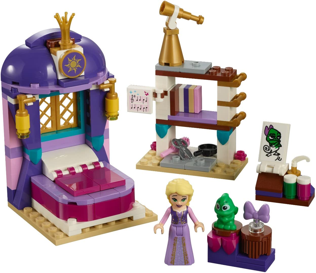 Lego Sa (FR) - Disney Princess Jeu de construction - La chambre du château de Raiponce, 41156