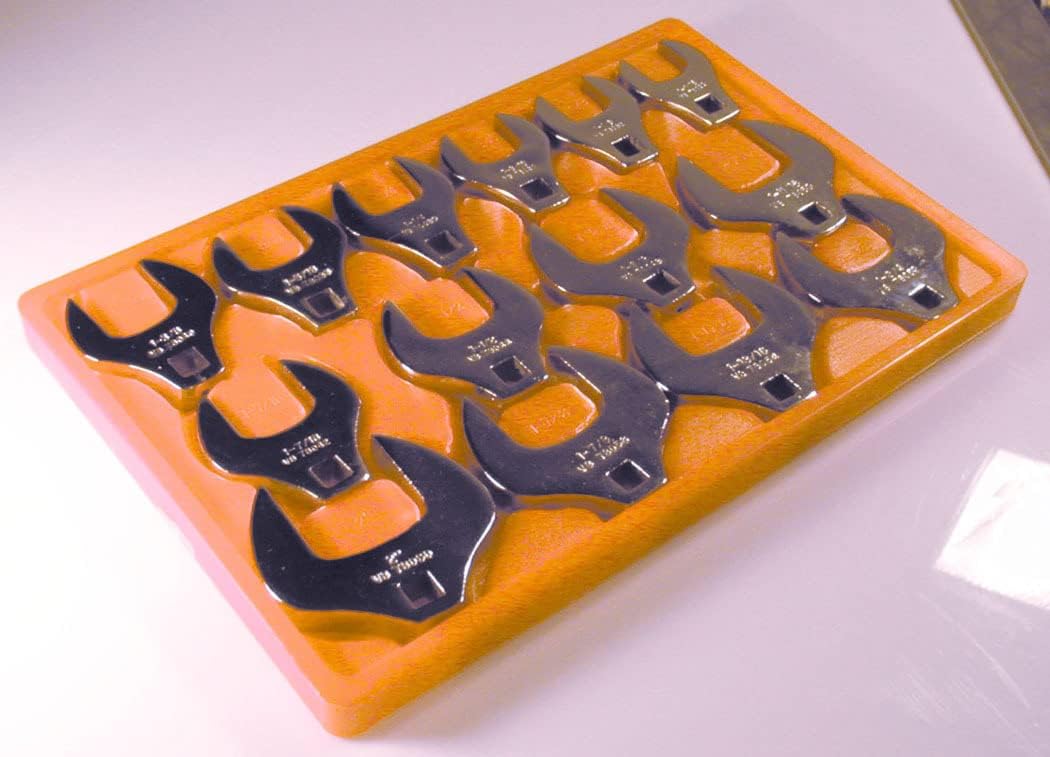 V8 Tools 7814 14 Piece 1/2 Drive Crowfoot Wrench Set