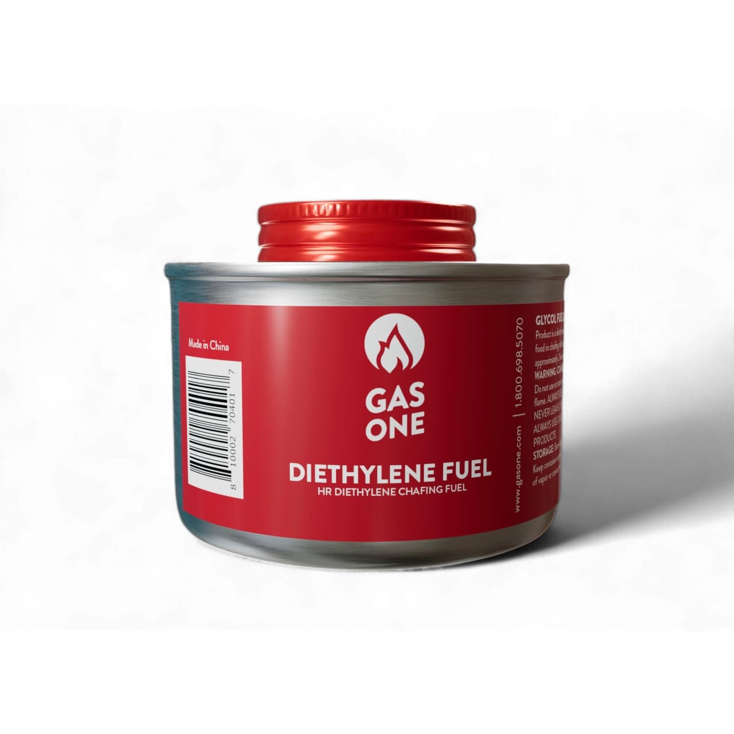 GASONE 2+ Hour Chafing Fuel - Food Warmer for Chafing Dish Buffet Set - Liquid Safe Fuel with Wick & Lid Opener (Pack of 12) - CFD-2-12