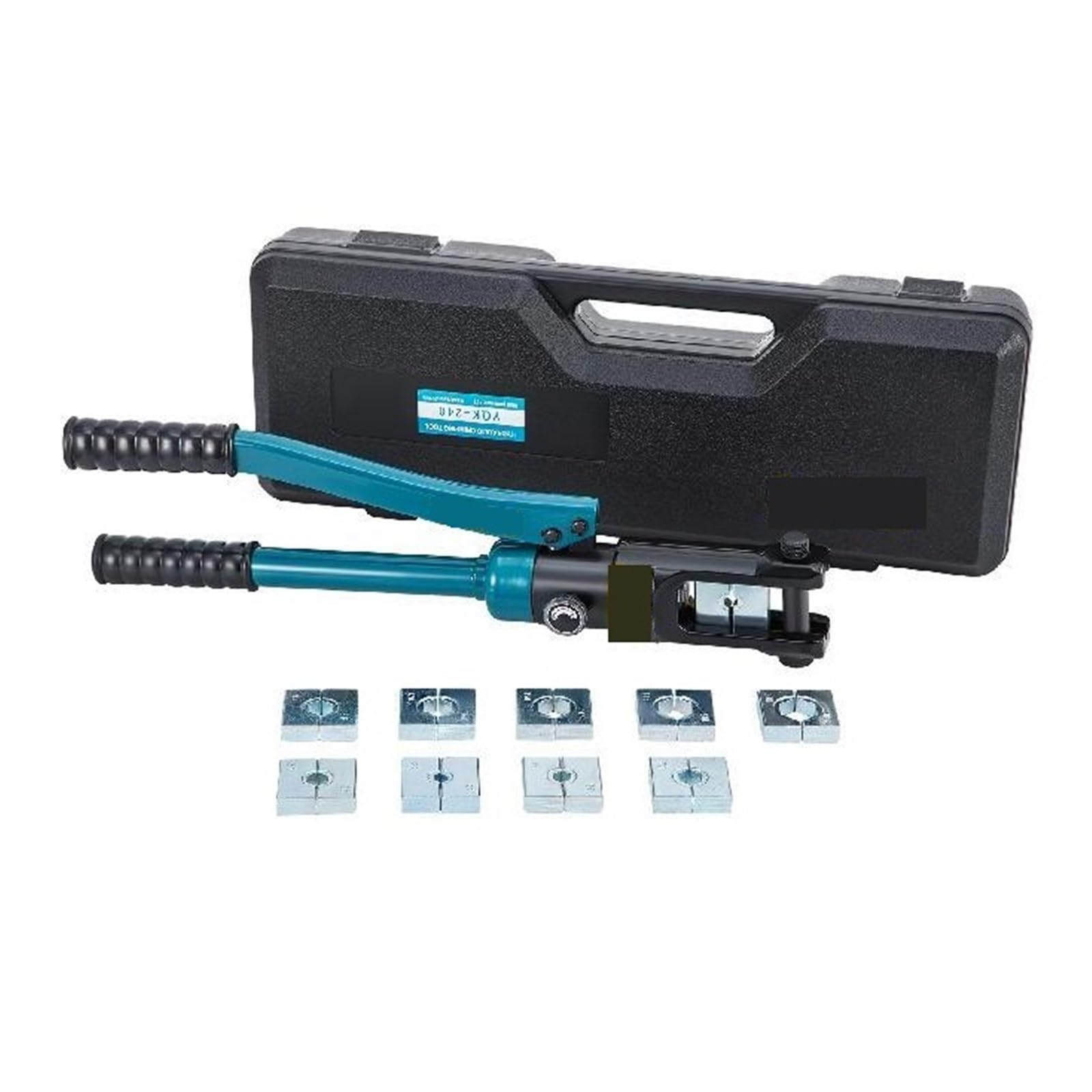 Hydrauliczne Narzędzie Do Zaciskania Szczypce Z 10 Matrycami 16-240mm² Drutu Zaciskowego Akumulator Elektryczny Końcówka Zaciskowa Precyzyjny, OszczęDzająCy Pracę