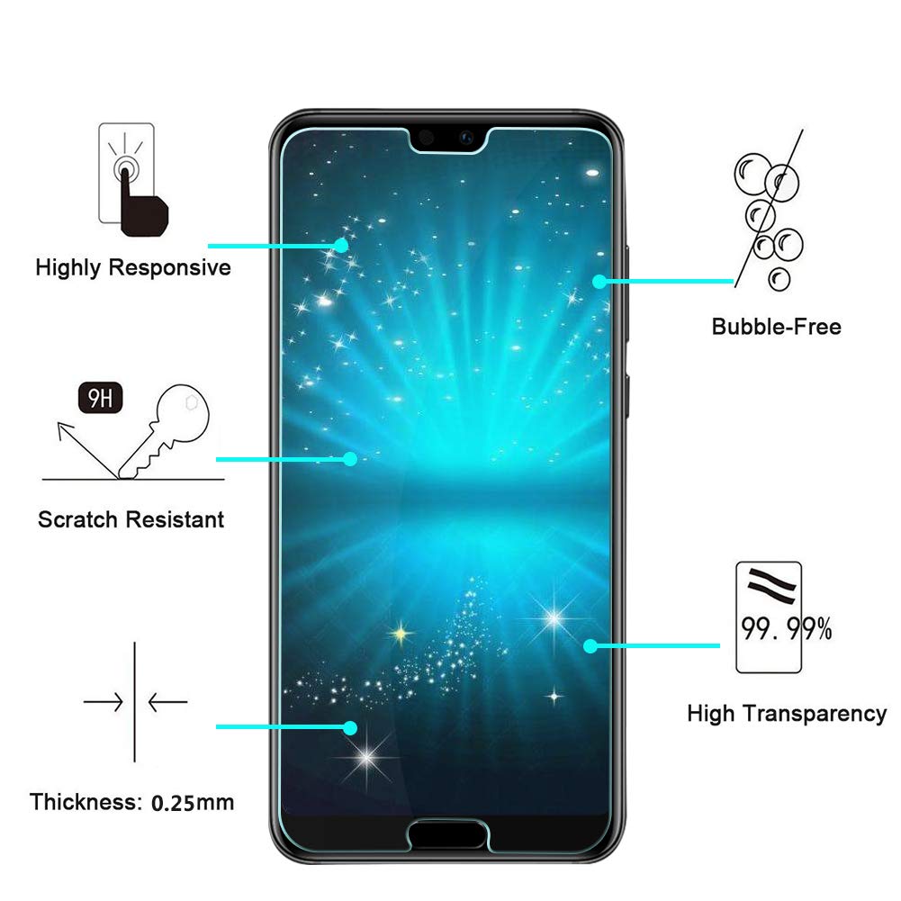 4 Stück Anti Blaulicht Schutzfolie Für Huawei P20 Pro & P20 Plus – Displayfolie Mit Blaulichtfilter Und Selbstheilung