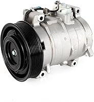 Vista 2 de Compresor de acondicionador de CA con embrague para 2003 2004 2005 2006 2007 para Honda Accord 2.4L CO 28003C A/C Aire acondicionado compresor