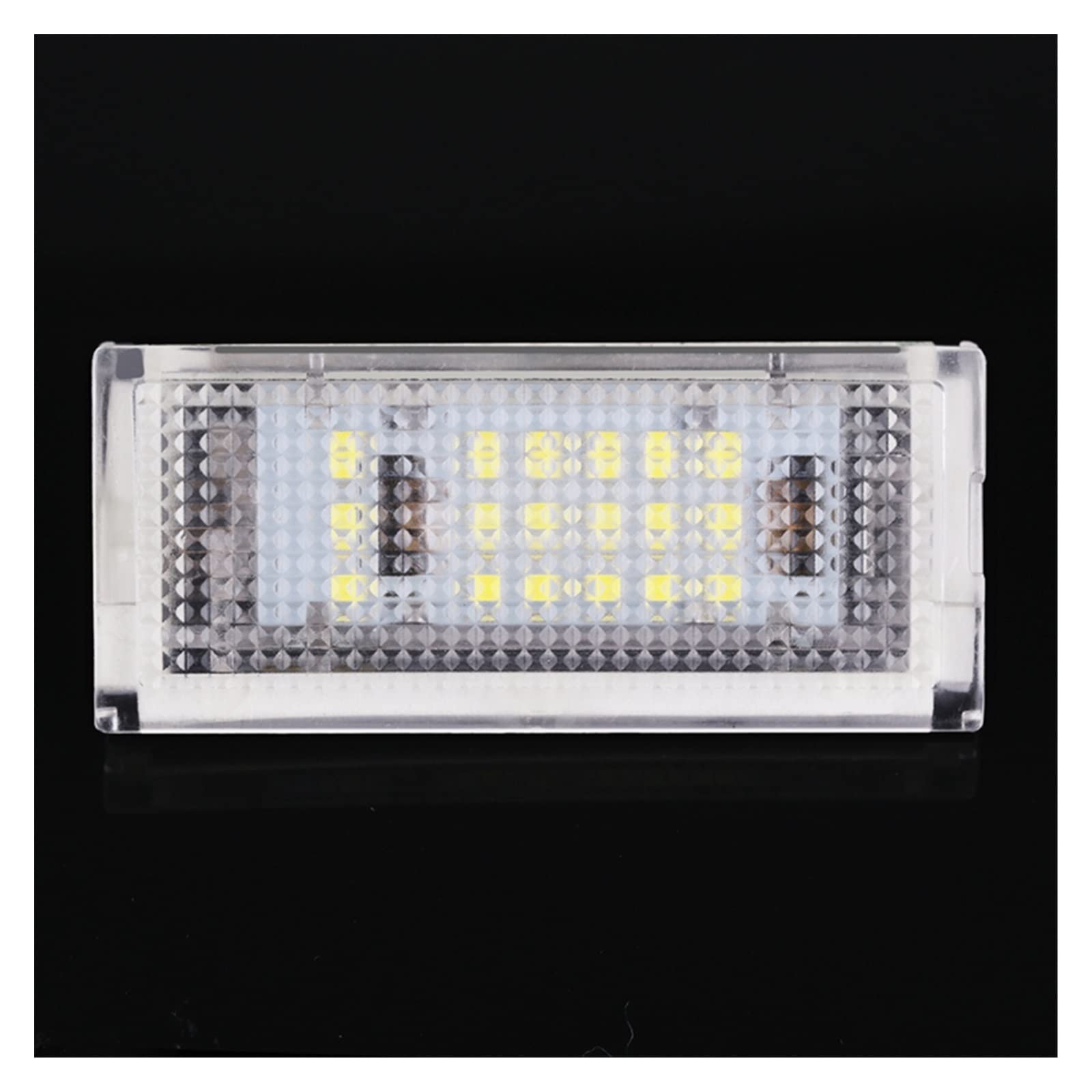 Luz numérica Bombilla De Lámpara De Matrícula Blanca 3528 Para E46 4D 323i 325i 328i 6000k 12V Luces De Matrícula