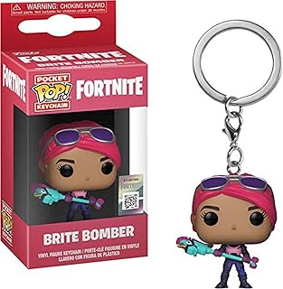 Funko 36969 Pop! Keychain: FortniteBrite Bomber, Multicolor